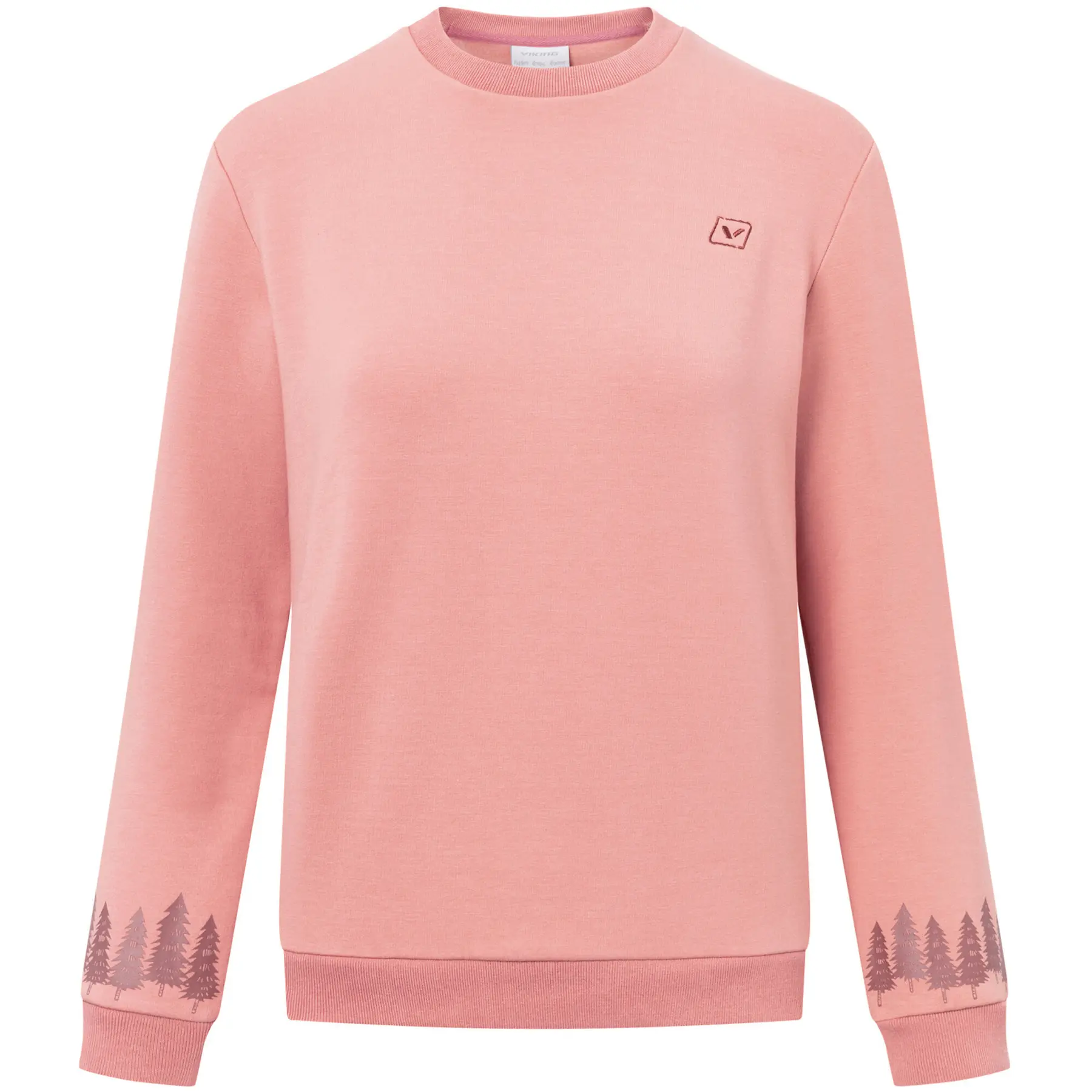 Viking Women's Rose Sweatshirt Round Neck Woman Escape Bamboo