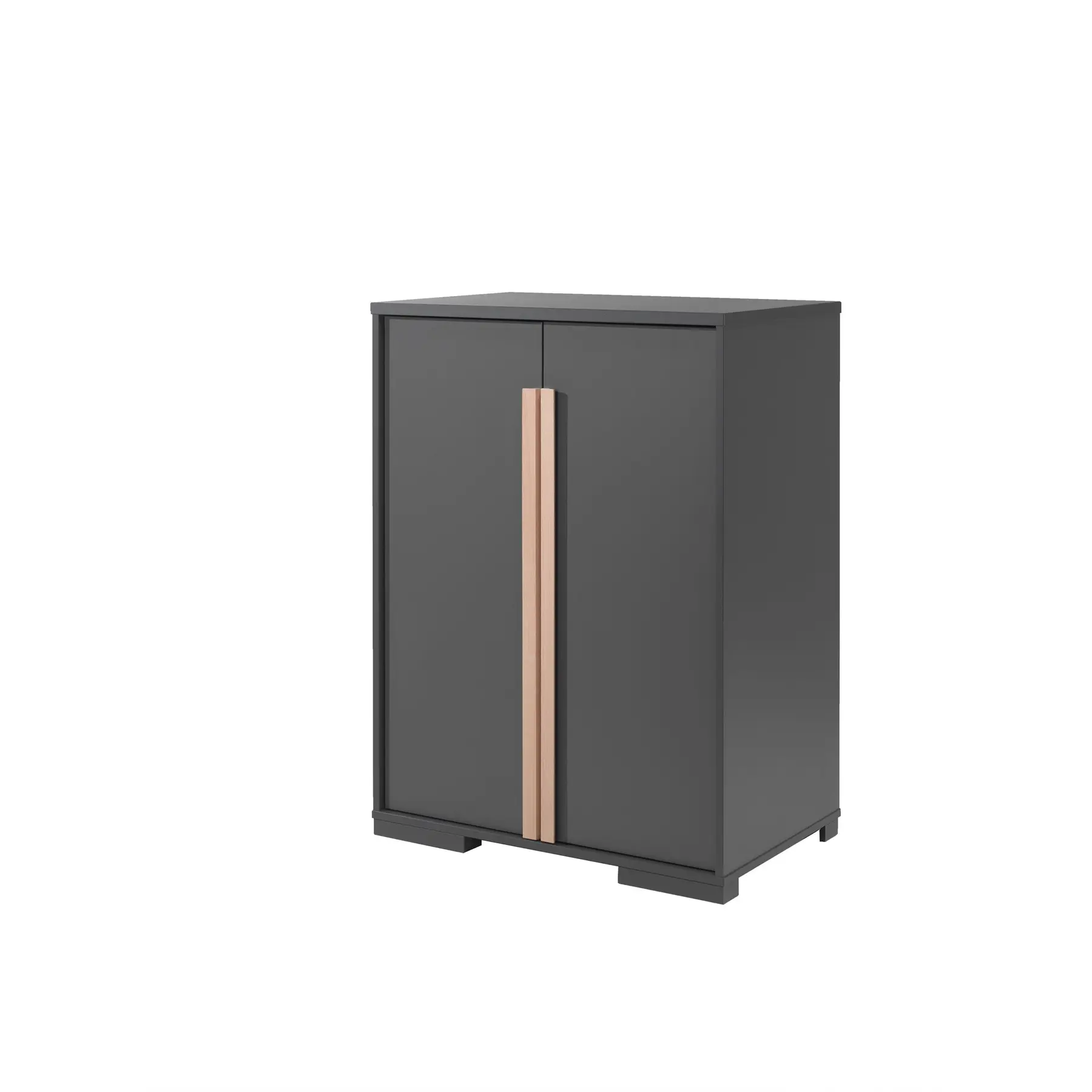 Kast met 2 deuren voor stapelbed Vipack London
