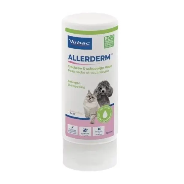 Comparer les prix de Shampoing peau seche pour chien Virbac Allerderm