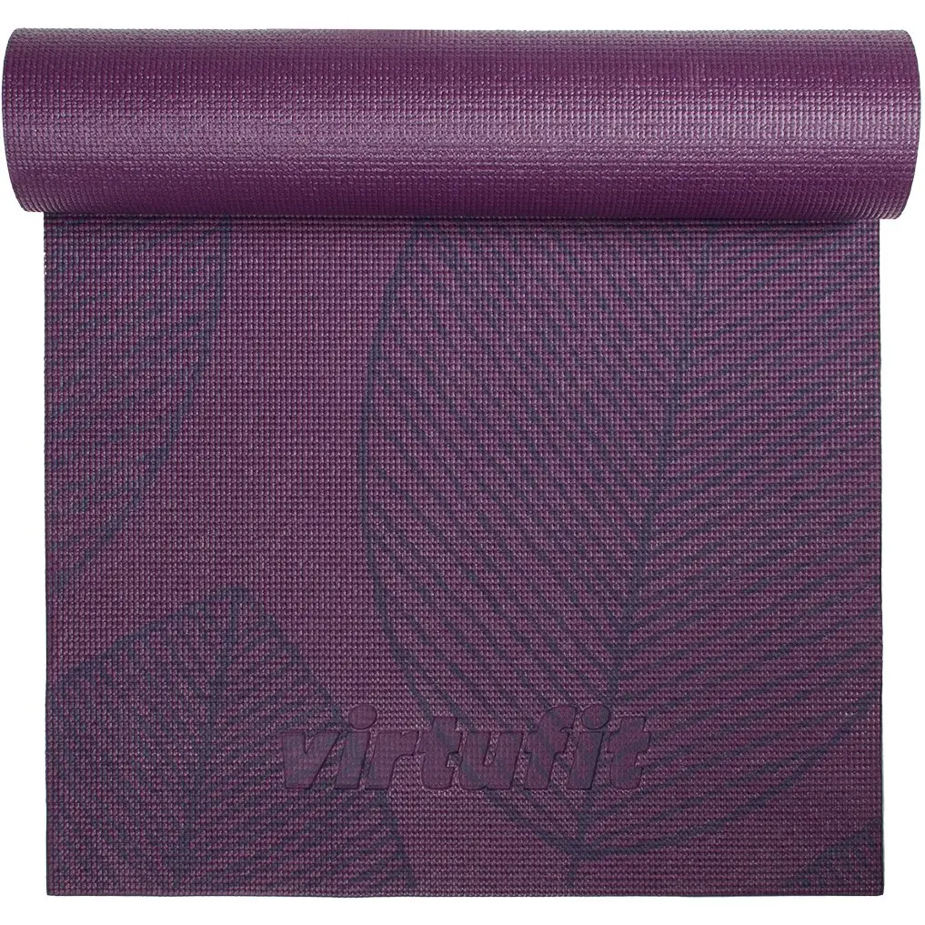 Virtufit Unisex Violet Yoga Mats Premium Mulberry Leaf