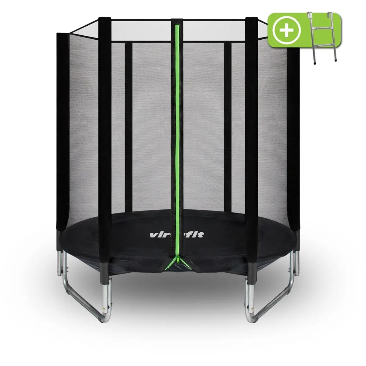 Fitness-Trampolin mit Sicherheitsnetz VirtuFit
