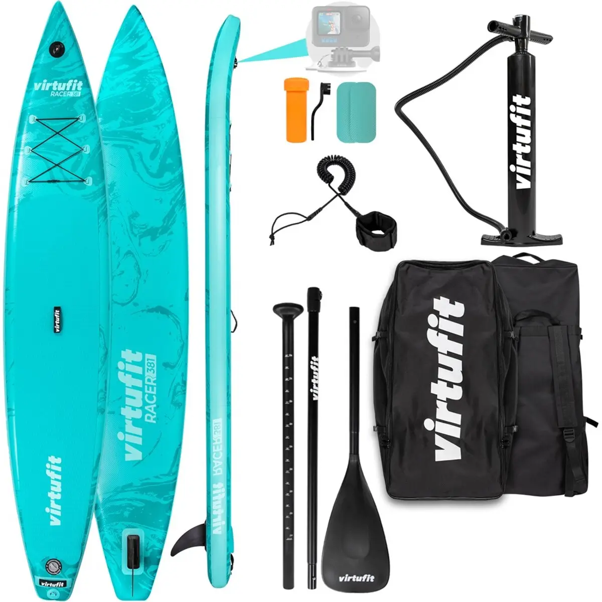 Set für Stand-Up-Paddling VirtuFit Racer 381