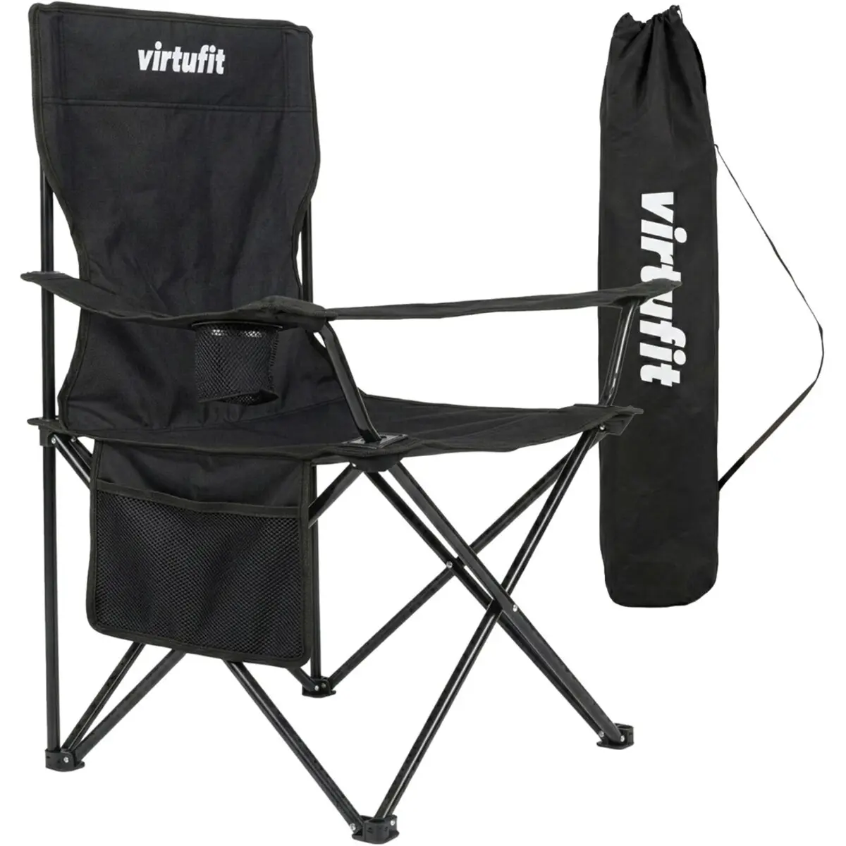 Virtufit Unisex Noir Folding Chair