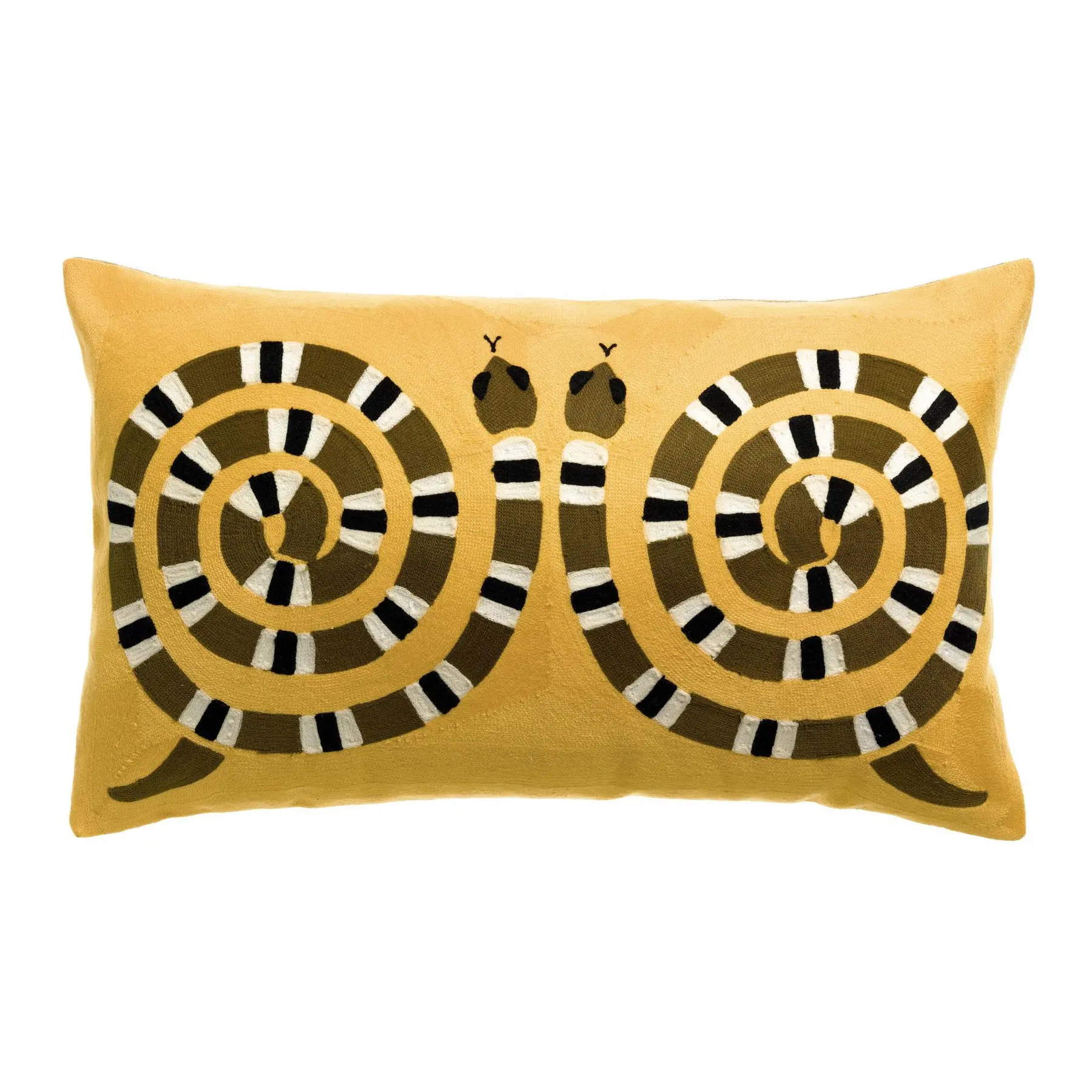 3210801262089 - Besticktes Kissen Yoka