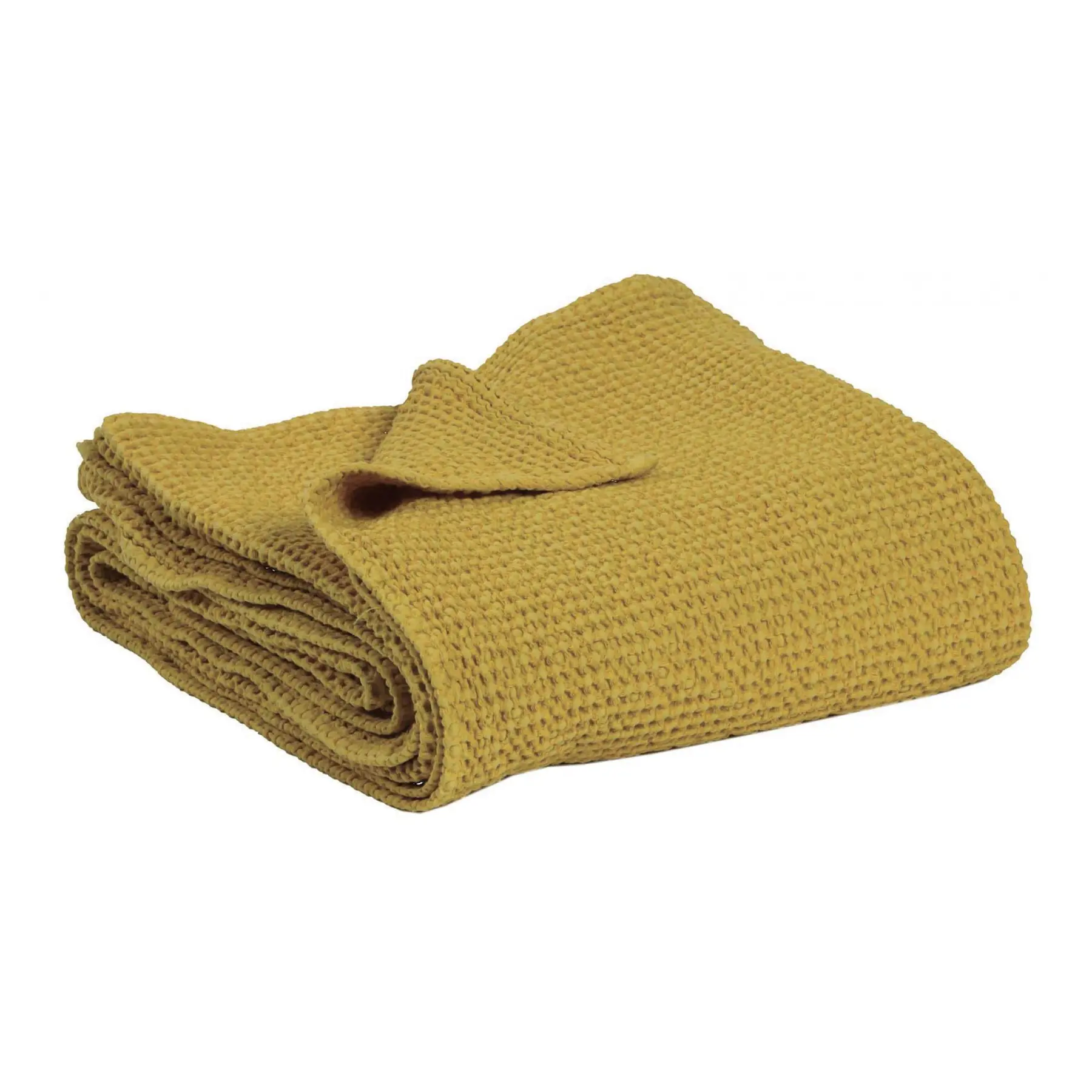 3660565068807 - Bettüberwurf aus Baumwolle stonewashed Maia