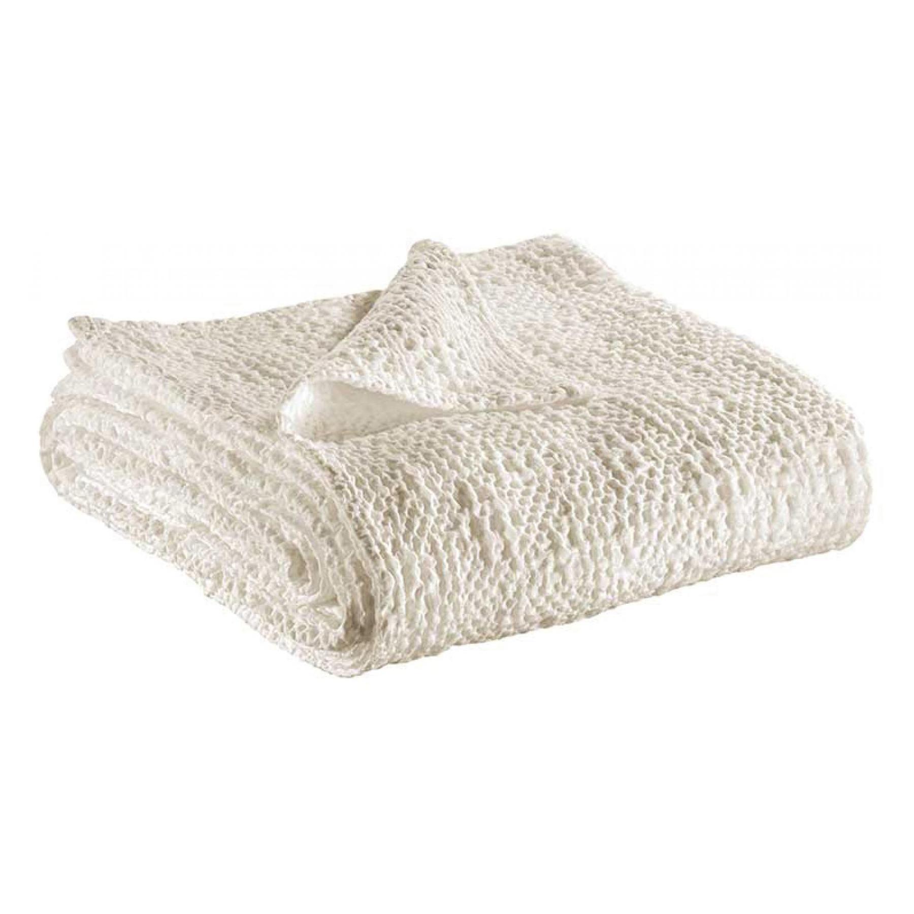 3660565074853 - Bettüberwurf aus Baumwolle stonewashed Tana