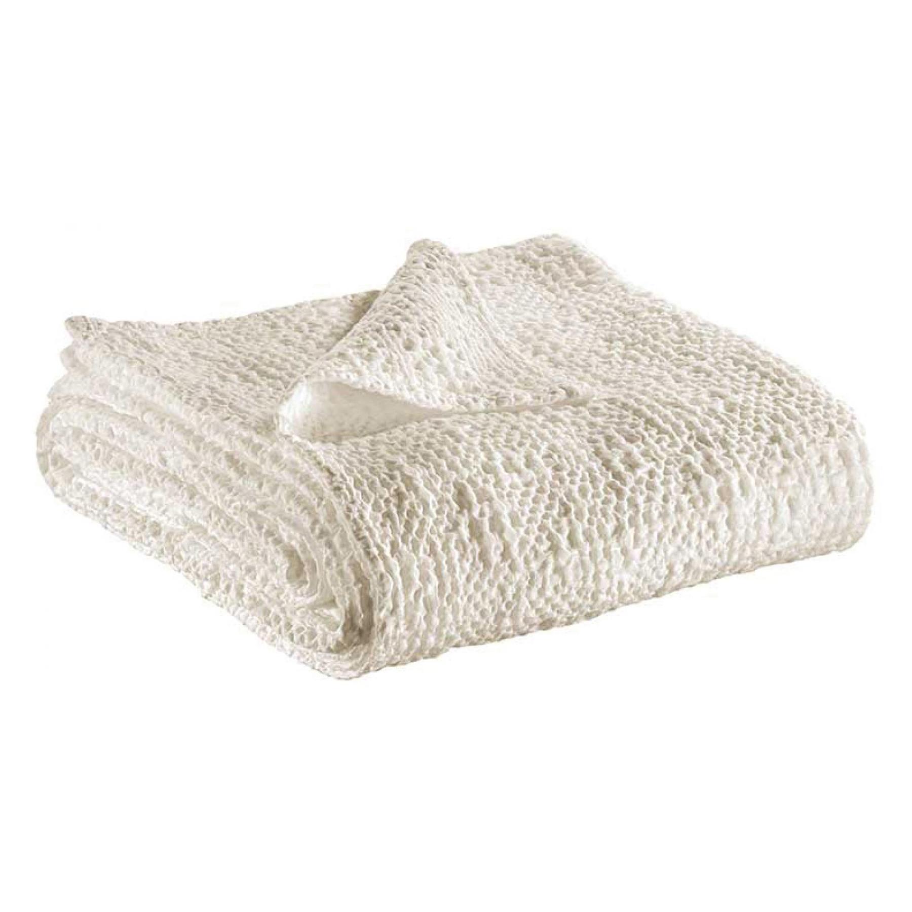 3660565074877 - Bettüberwurf aus Baumwolle stonewashed Tana