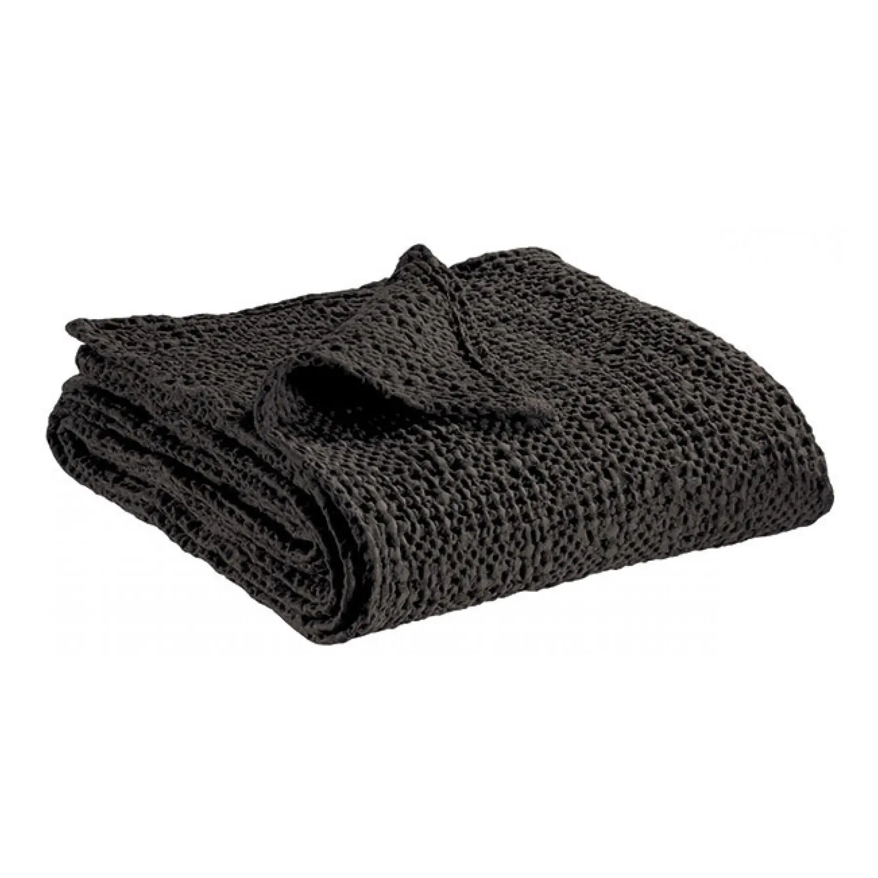 3660565076376 - Bettüberwurf aus Baumwolle stonewashed Tana