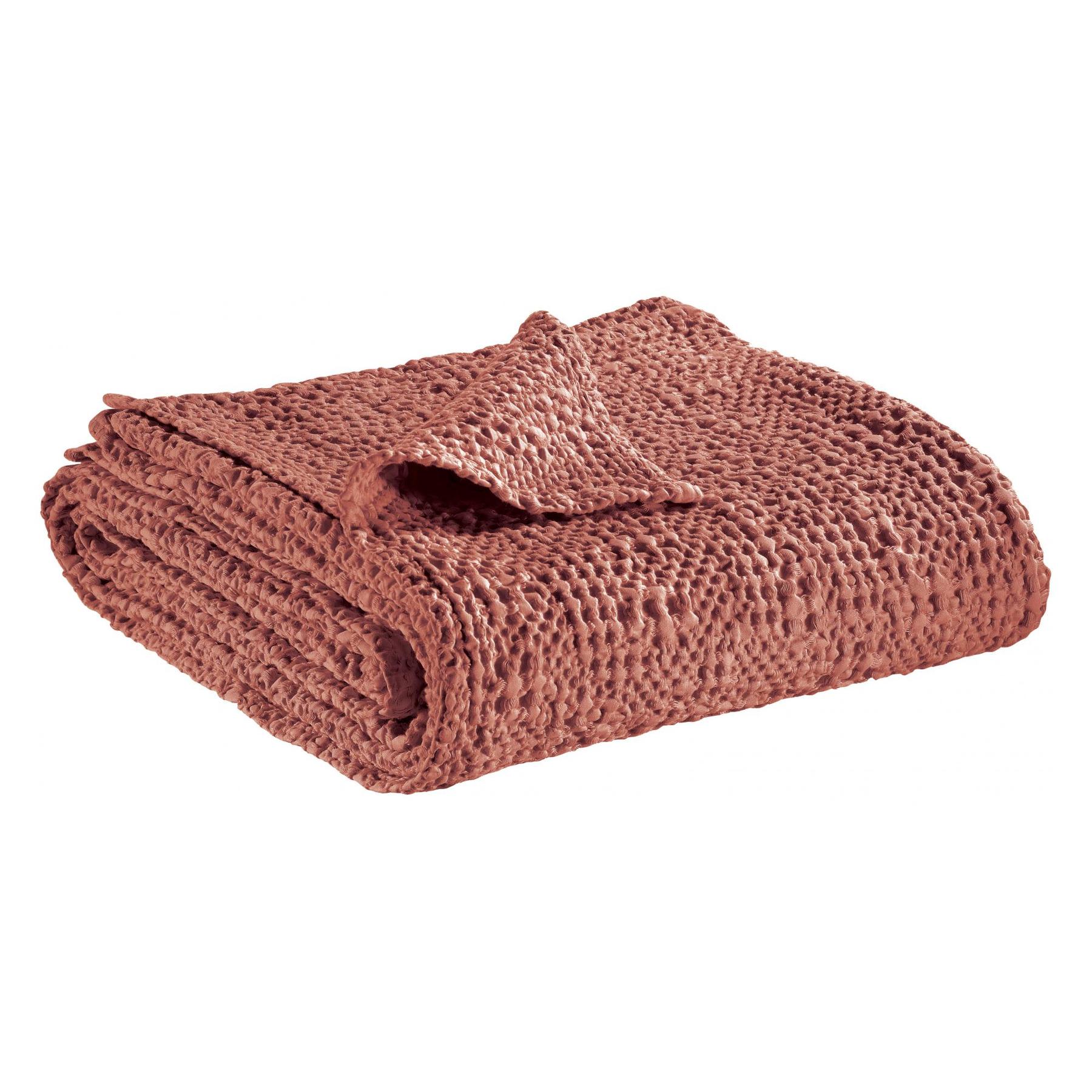 3660565082728 - Bettüberwurf aus Baumwolle stonewashed Tana