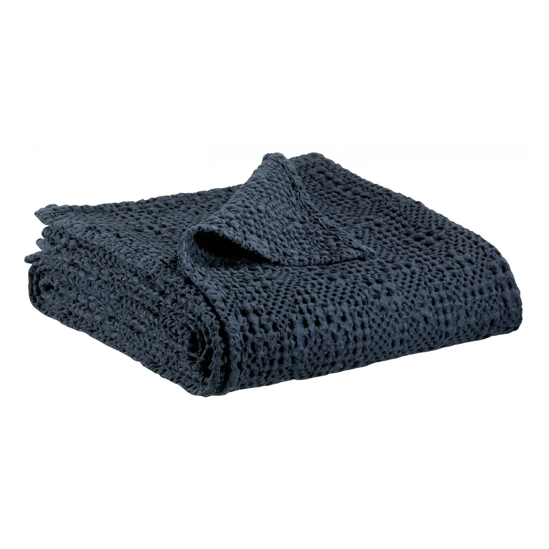 3660565088010 - Bettüberwurf aus Baumwolle stonewashed Tana