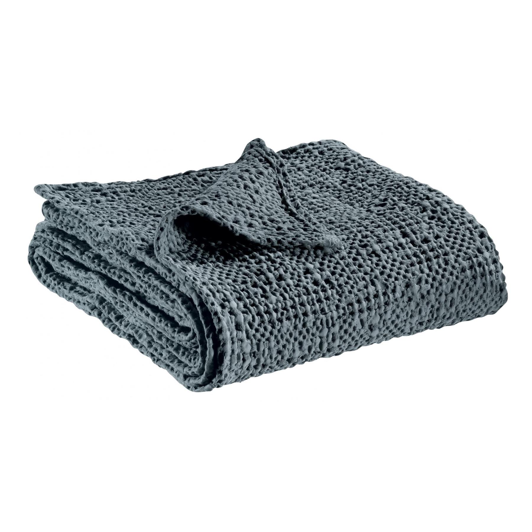 3210802299084 - Bettüberwurf aus Baumwolle stonewashed Tana