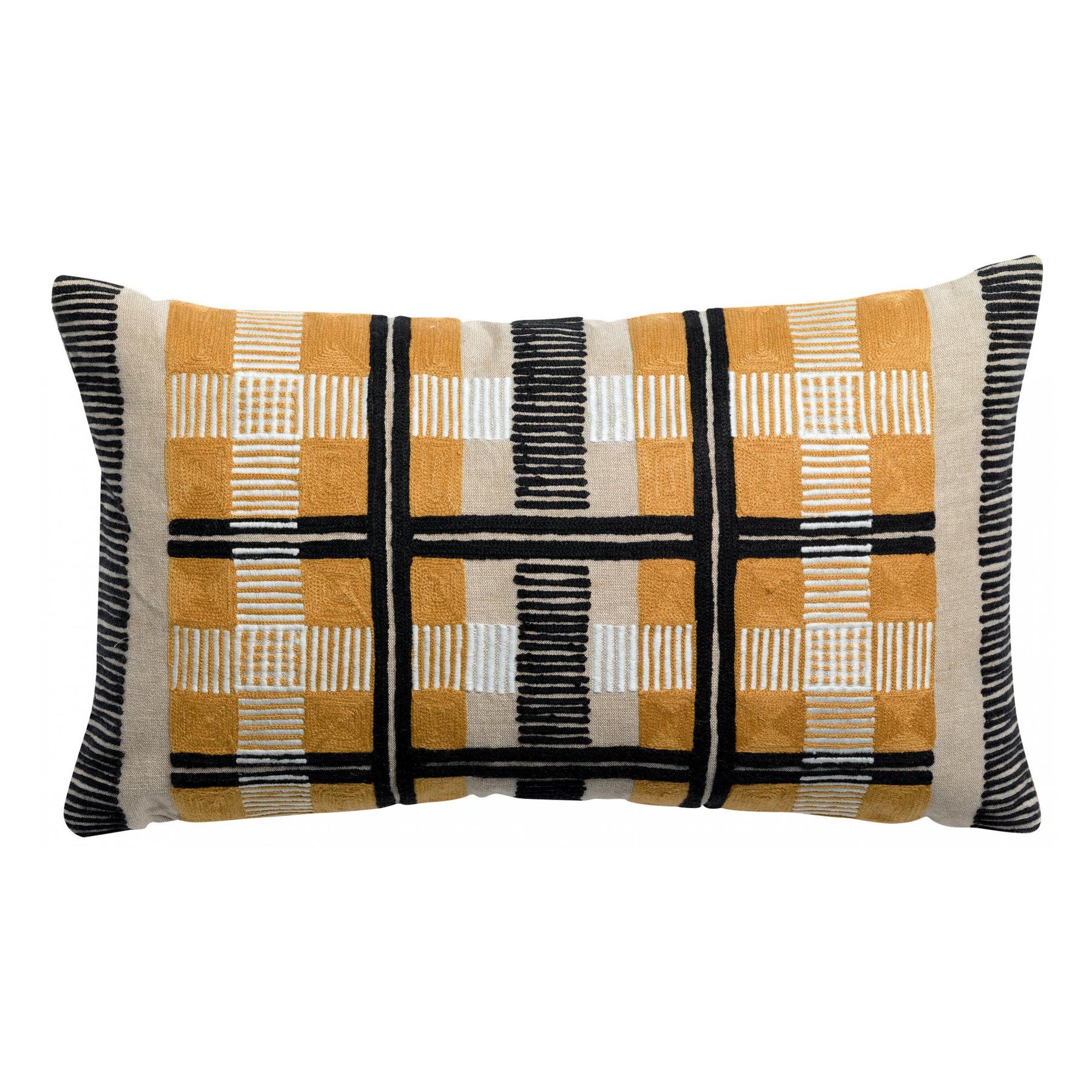 3210805846001 - Besticktes Kissen Eden