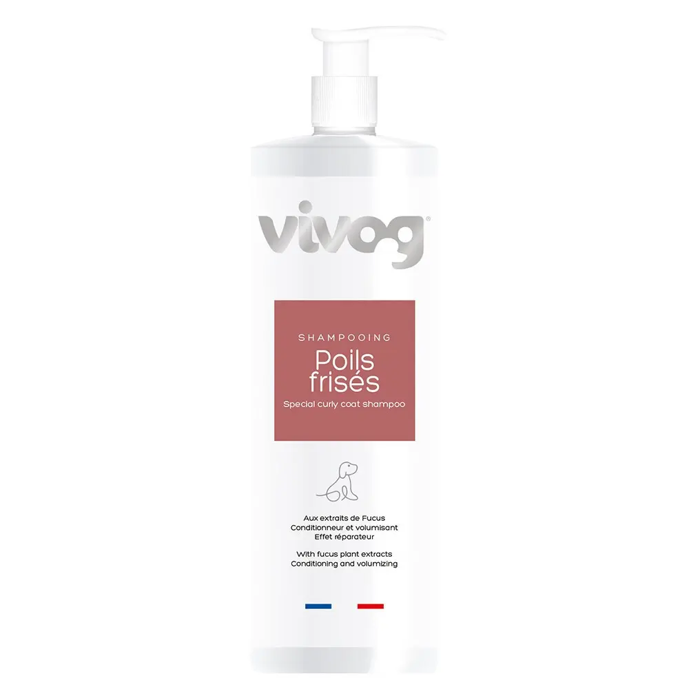 Shampoing pour chien laineux boucles Vivog