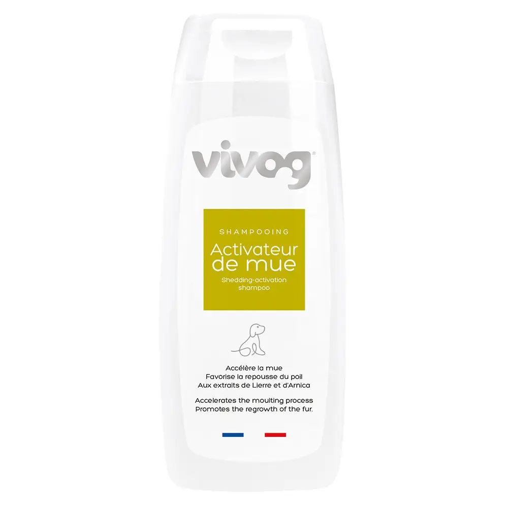 Shampoing pour chien activateur de mue Vivog