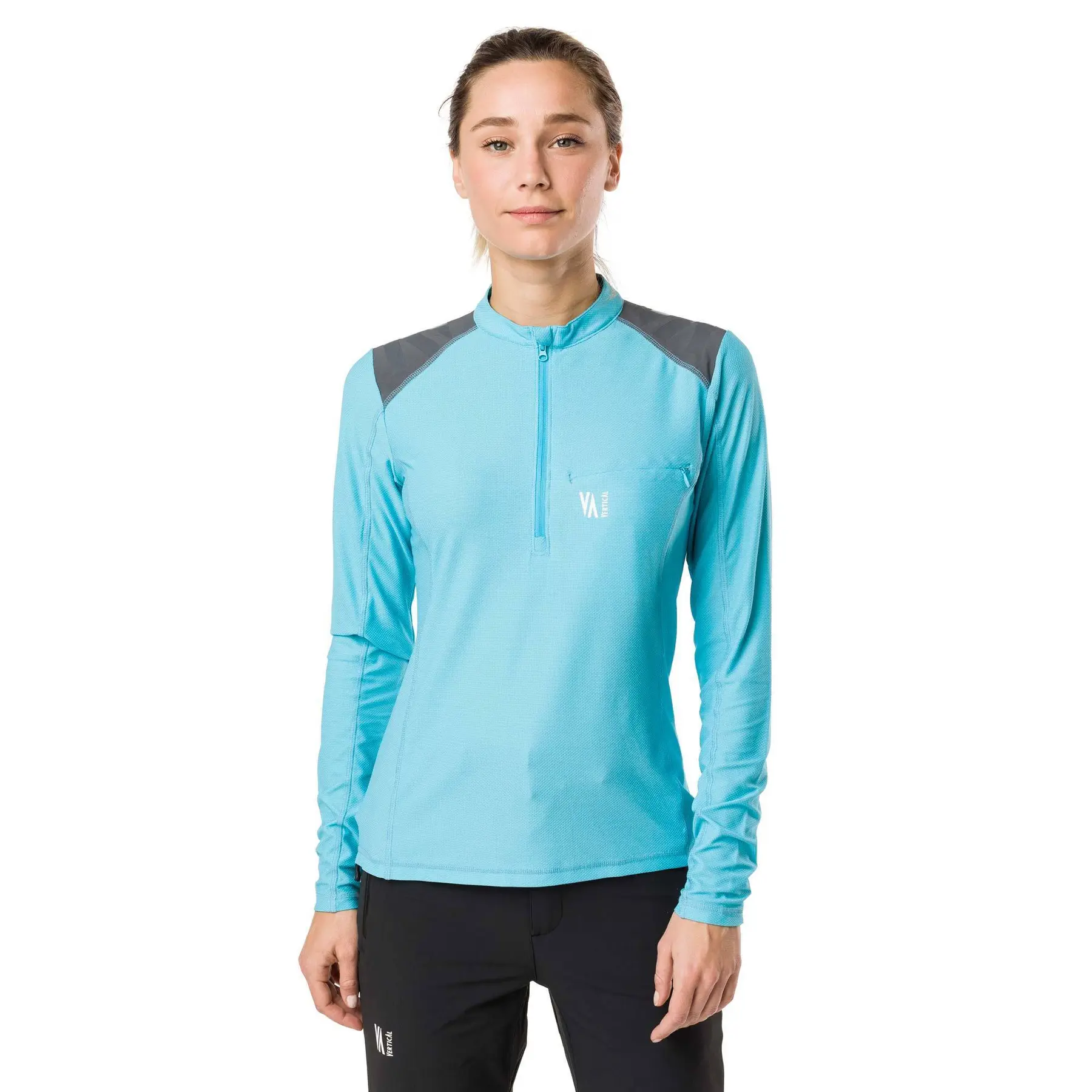 Camiseta de manga larga para mujer Vertical technical