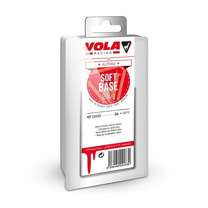 Photos - Other for Winter Sports VOLA Wax for speed skis  Bases Soft 224133 