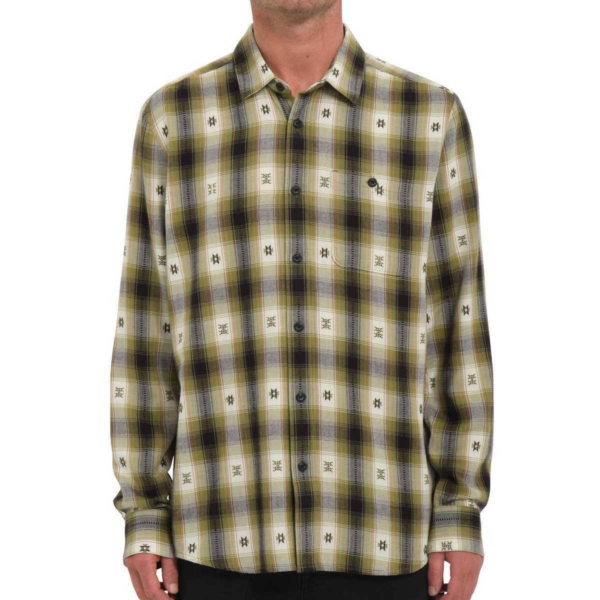 0196134498056 - Hemd Skate Vitals Simon B Woven