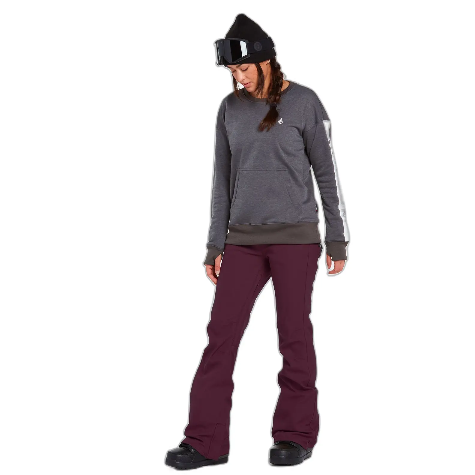 Stretch-Snowboardhose Frau Volcom Species