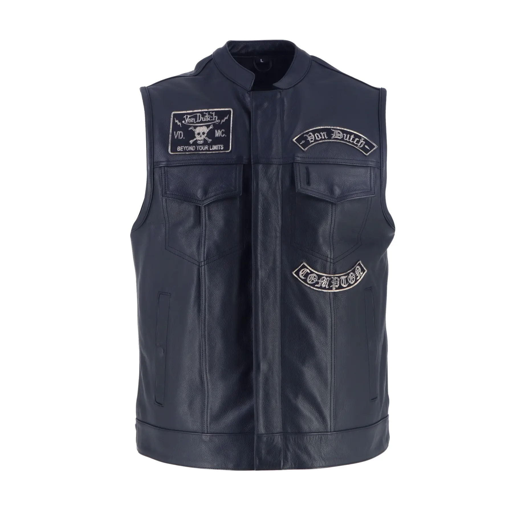 Lederweste Motorrad Von Dutch Apache
