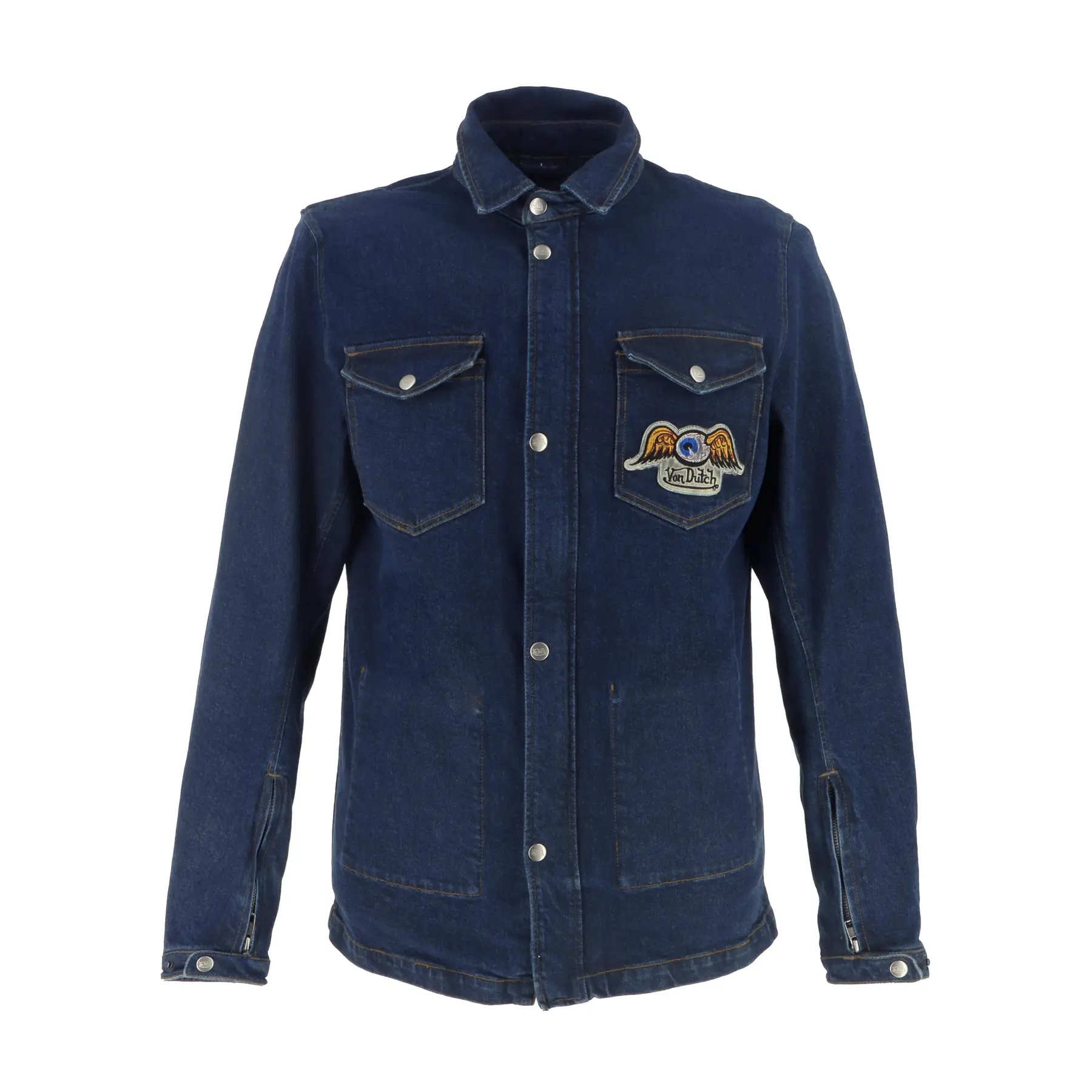 Motorradjacke aus Stoff Von Dutch Captain