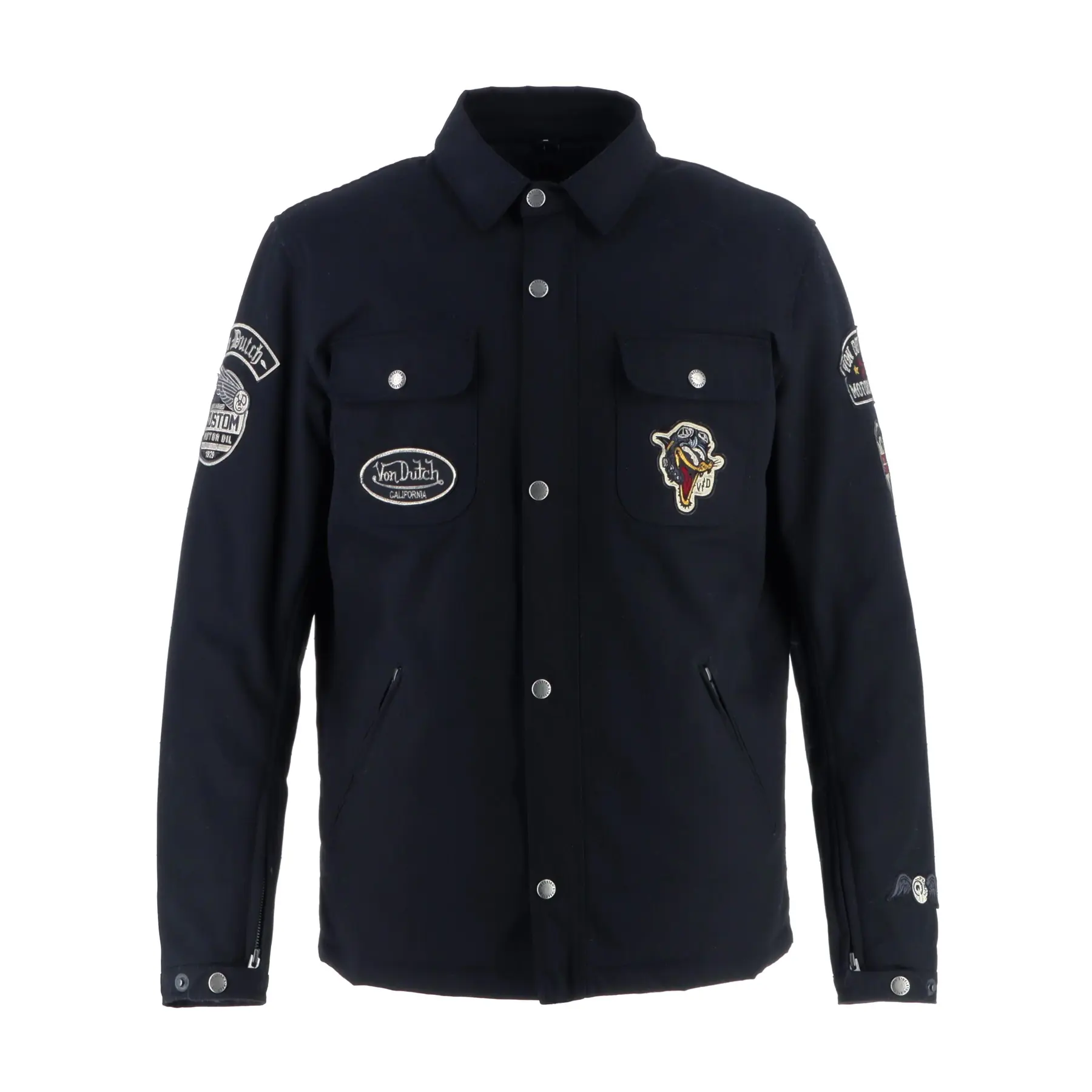 Motorradjacke aus Stoff Von Dutch Distroy