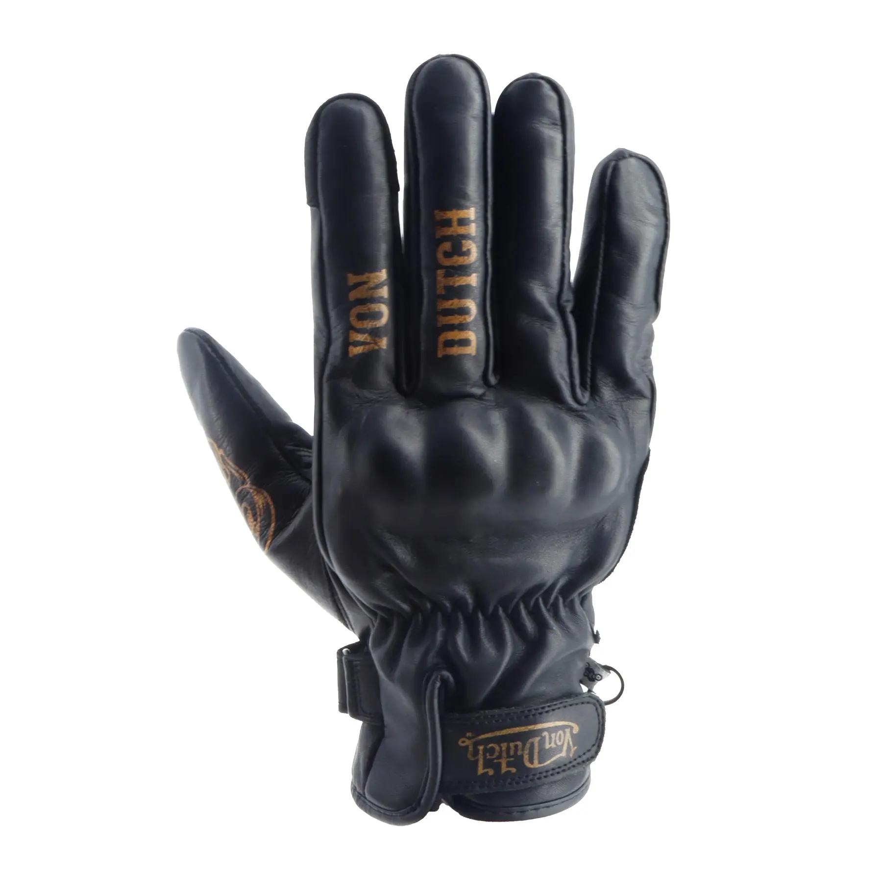 Motorradhandschuhe Mittelsaison Leder Von Dutch Flash