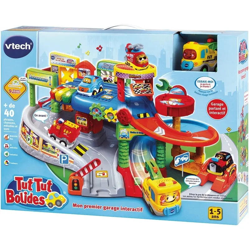 3417765127052 - Bausteinspielzeug Moner Garage Inter Ttbolides Vtech Electronics Europe