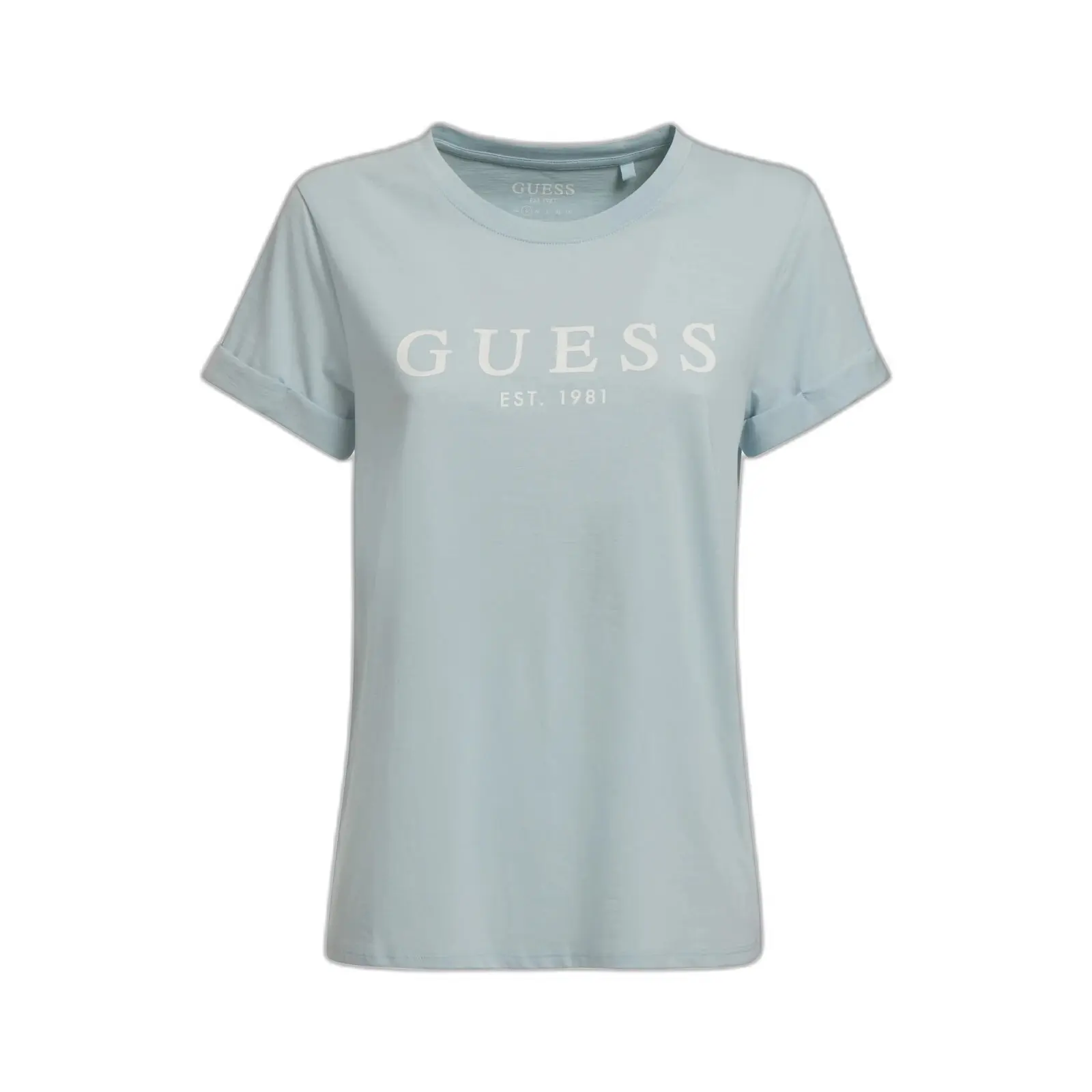 7628067324087 - Kurzarm-T-Shirt Damen 1981 Roll Cuff