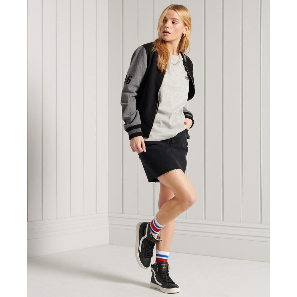 5059046891207 - Womens Jeans-Minirock Schwarz - Größe 40