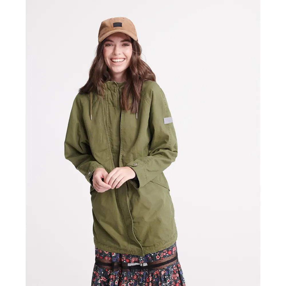 5057842888230 - Damen Adventurer Parka Grün - Größe 38