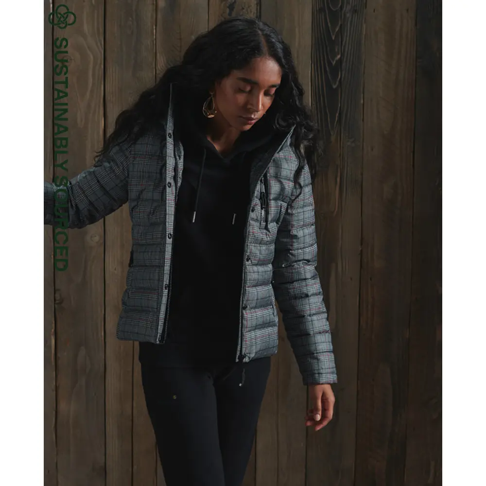 5059046494262 - Damen Fuji Tweed-Jacke Bunt - Größe 36