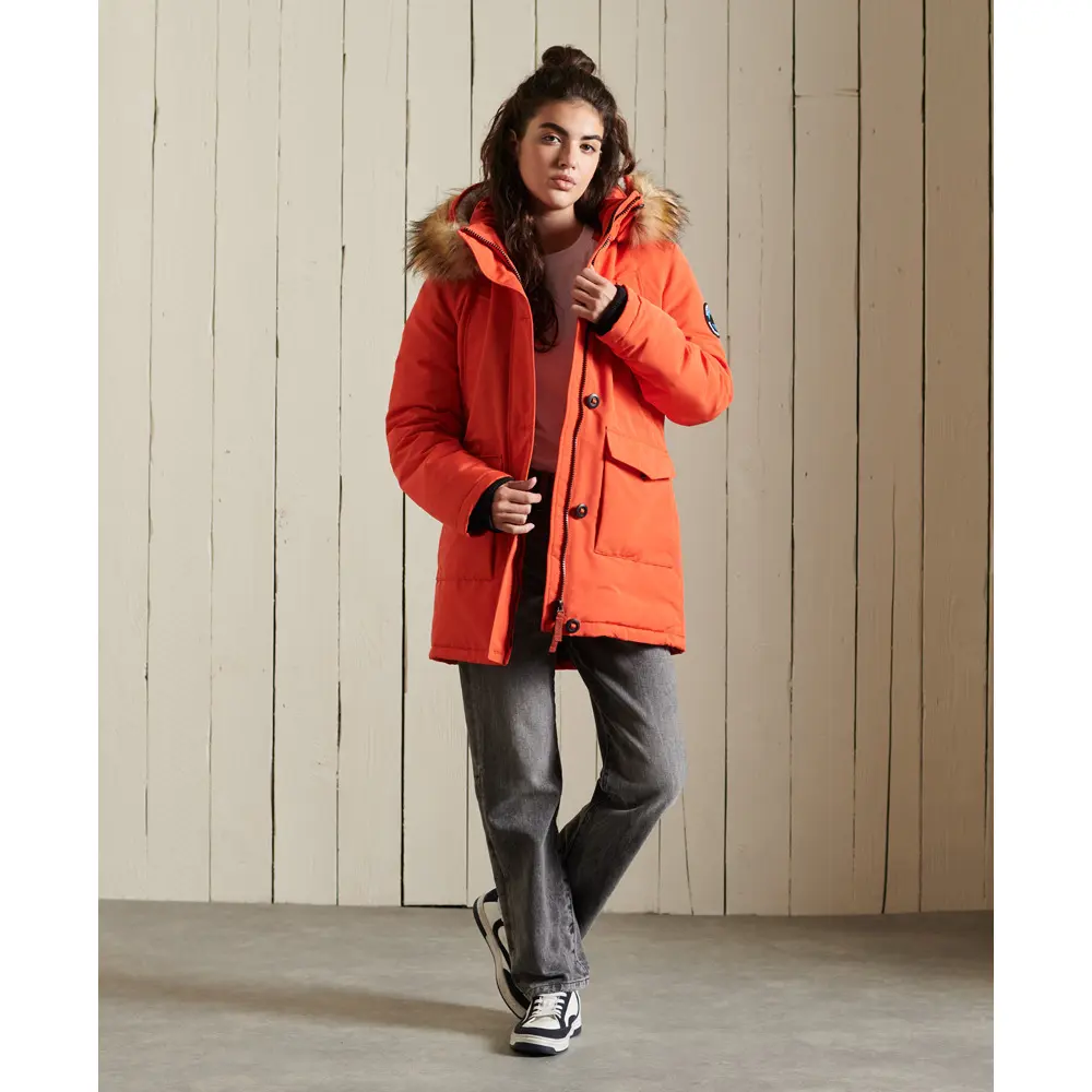 5057847316820 - Womens Everest Parka Orange - Größe 36