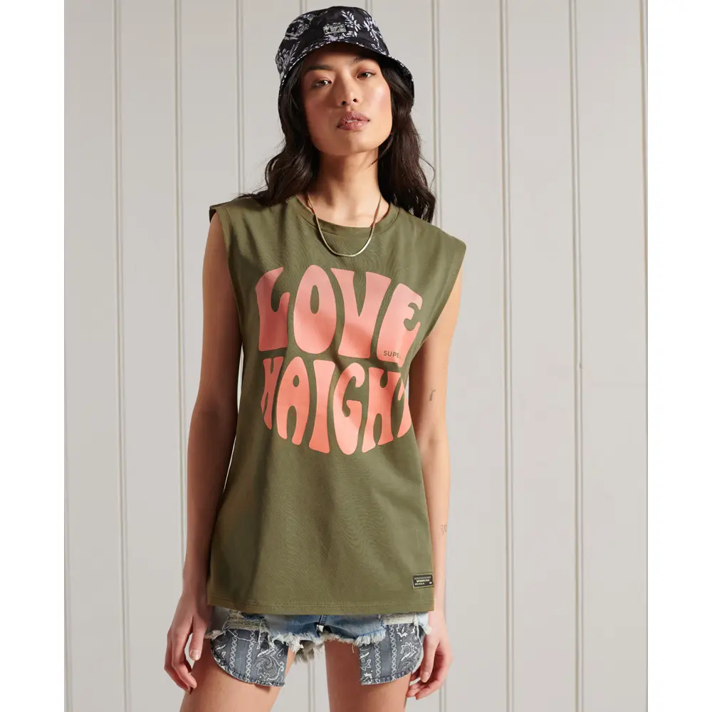 5059046788538 - Damen-Top Military Logo