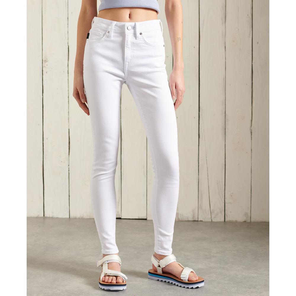 5059046802296 - Skinny-Jeans mit hoher Taille für Frauen Superdry