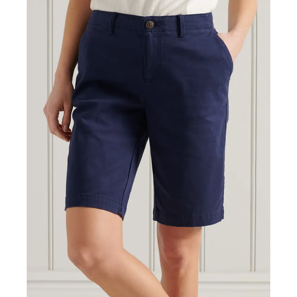 5057842861387 - Womens City Chinoshorts Marineblau - Größe 36