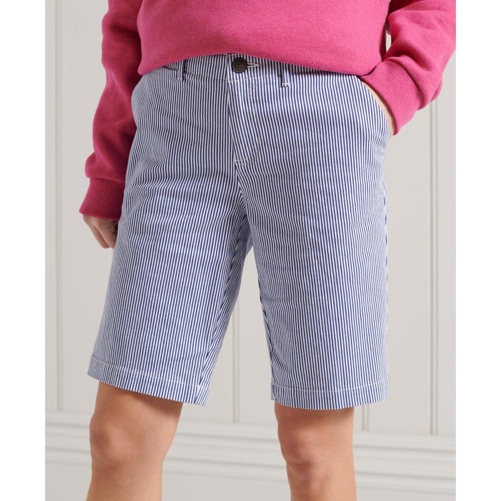 5057842861431 - Womens City Chinoshorts Marineblau - Größe 34