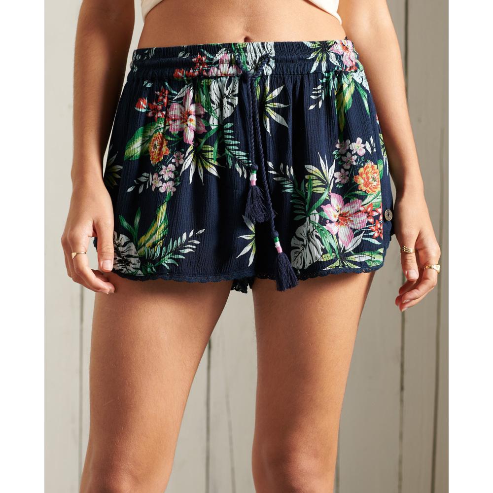 5059046804948 - Womens Beach Shorts Marineblau - Größe 36