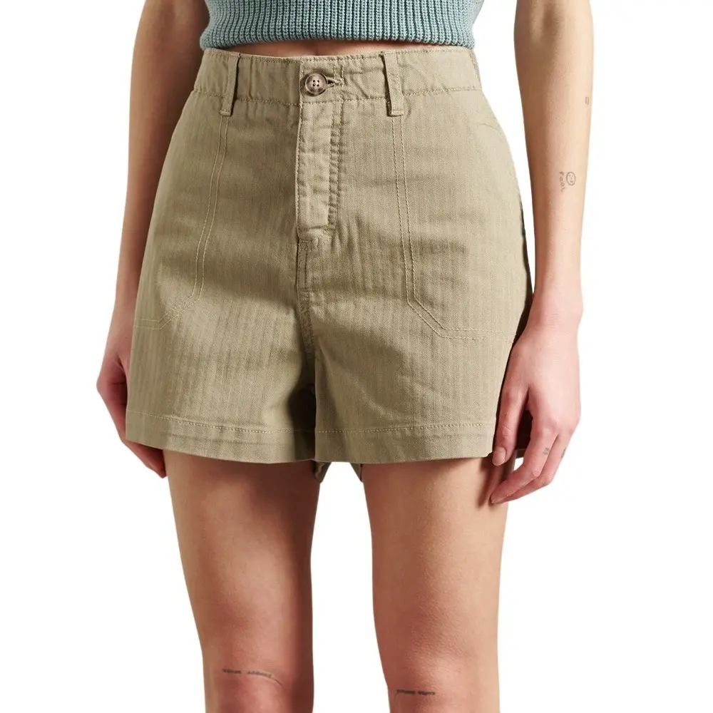 5059046806409 - Damen-Bermuda-Shorts Fatigue