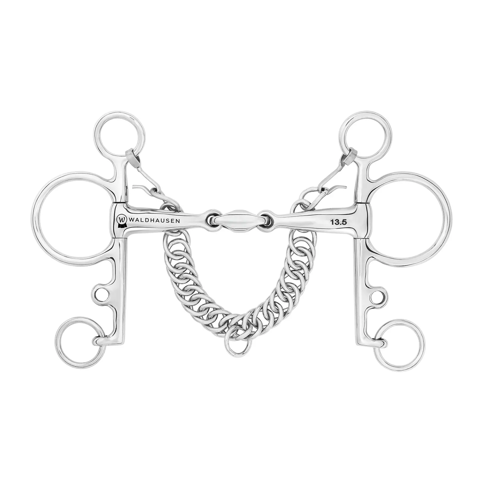 Mors pelham pour cheval brisure double Waldhausen
