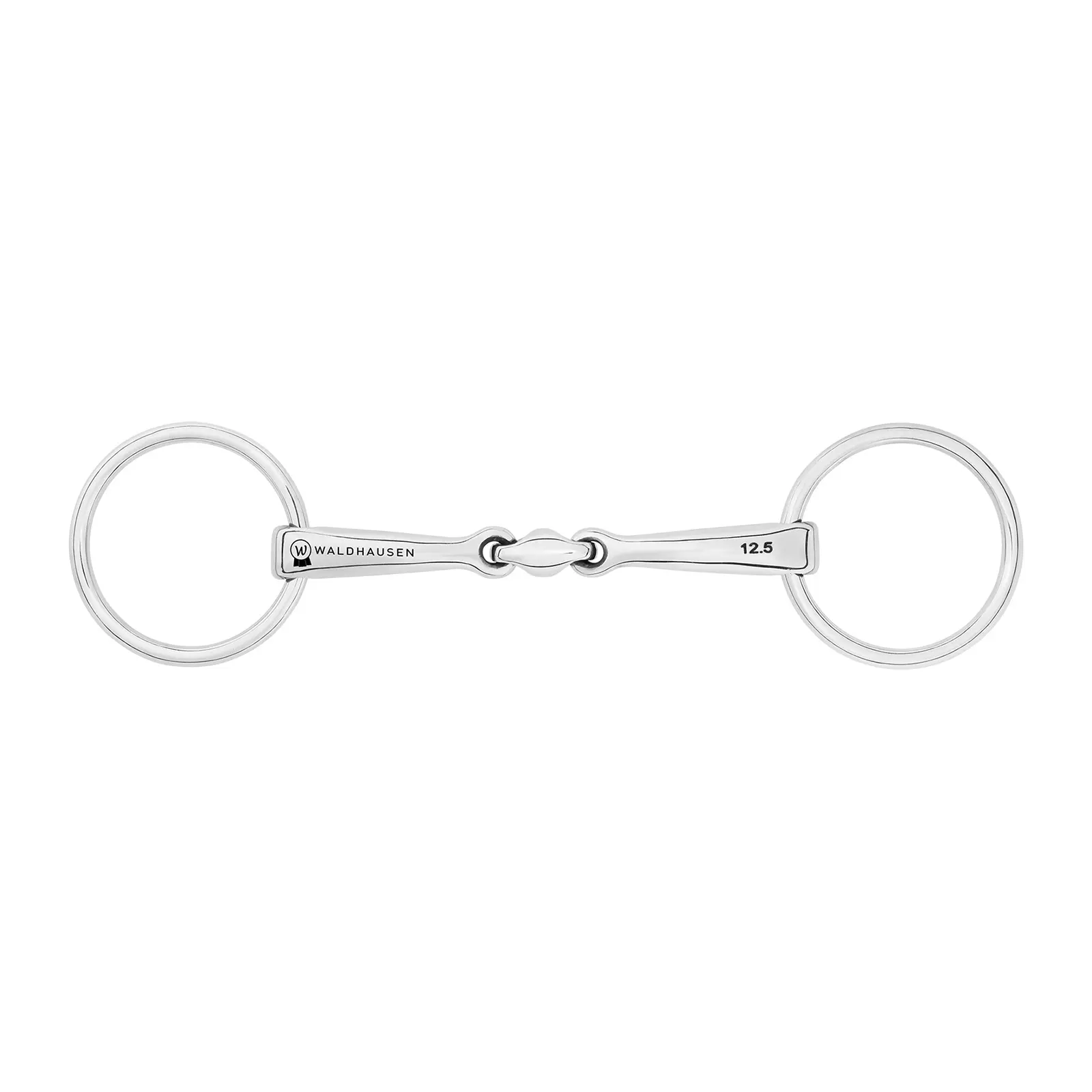 Mors de bride pour cheval brisure double Waldhausen