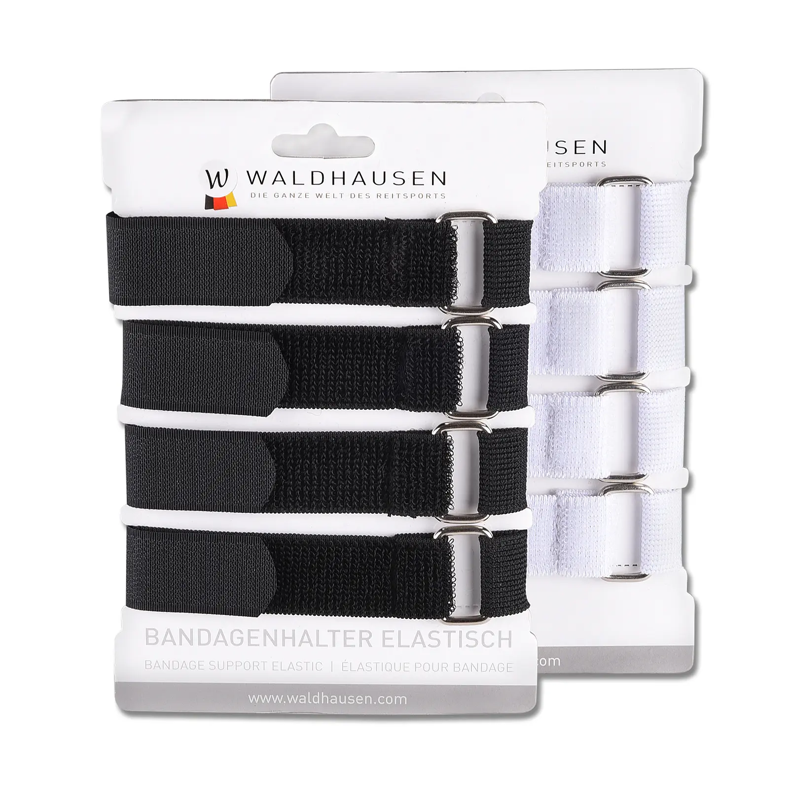 Meilleurs prix pour Fixation d'équitation élastiques pour bandages Waldhausen (x4)