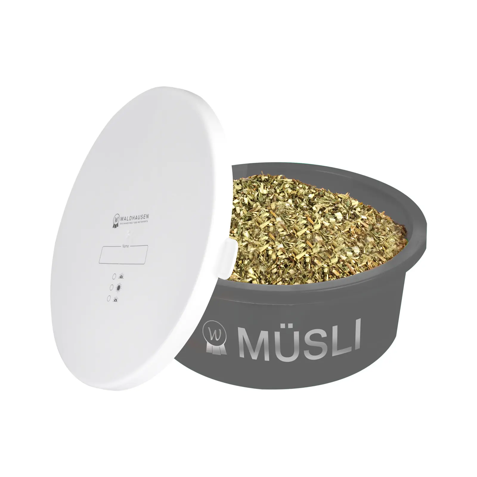 Waldhausen Gris Muesli Feeder For Horses With Lid
