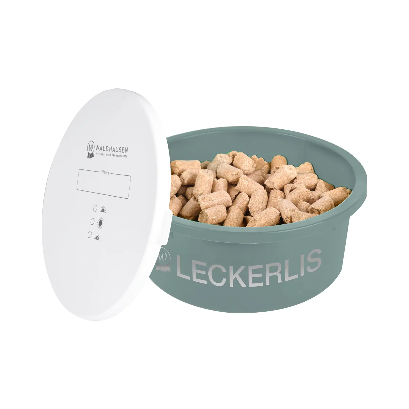 Waldhausen Gris Horse Feeder For Treats With Lid