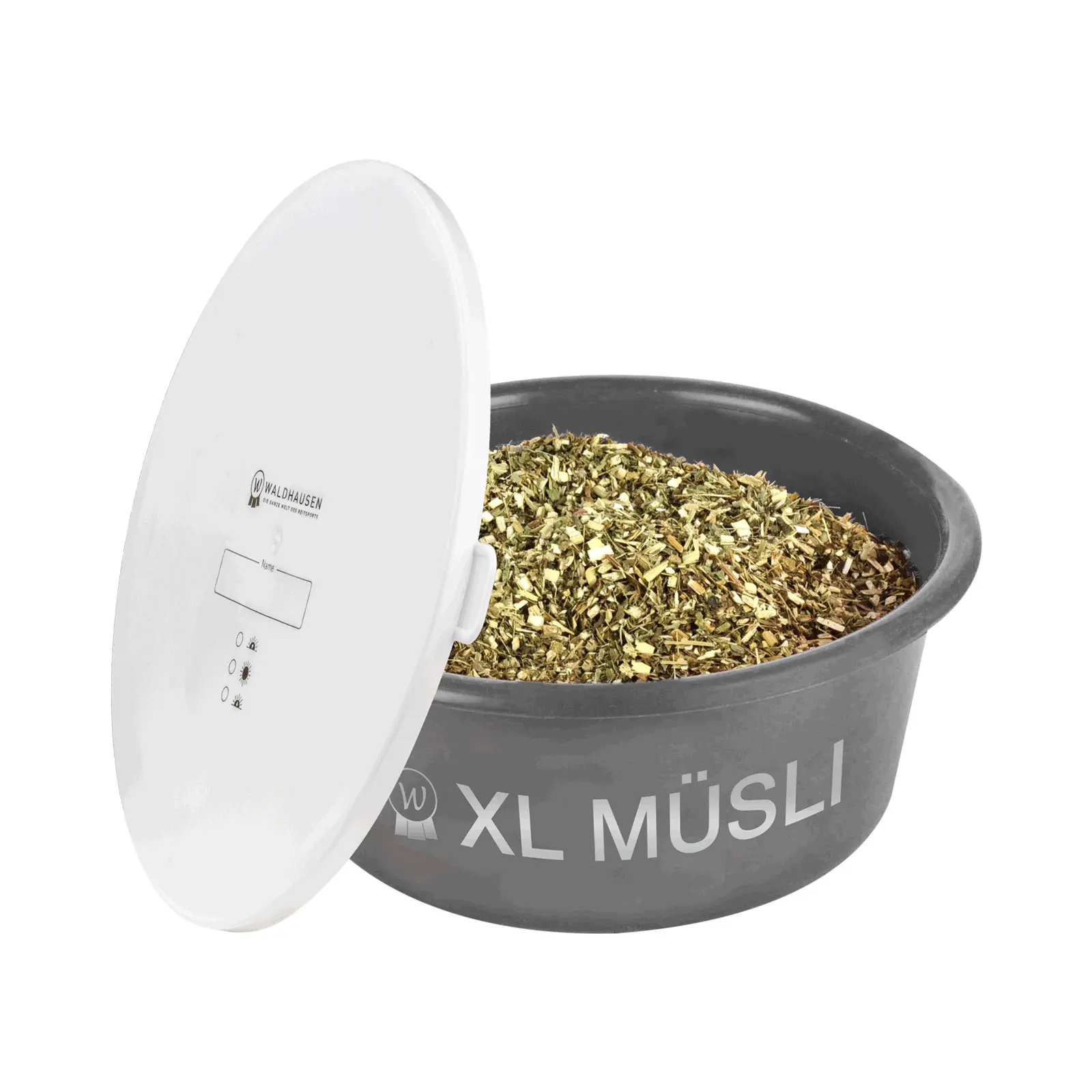 Waldhausen Gris Muesli Feeder For Horses With Lid Xl