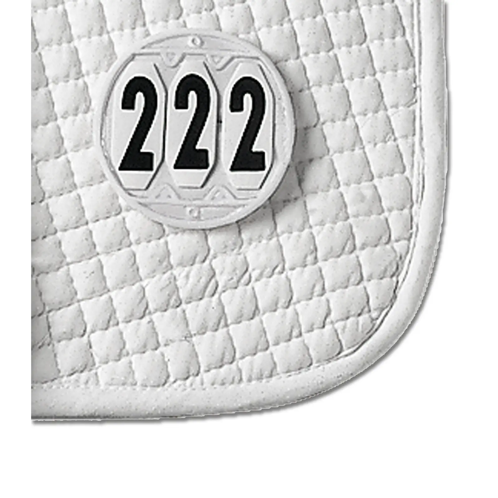 Waldhausen Blanc Number Holder For Riding Saddle Pad