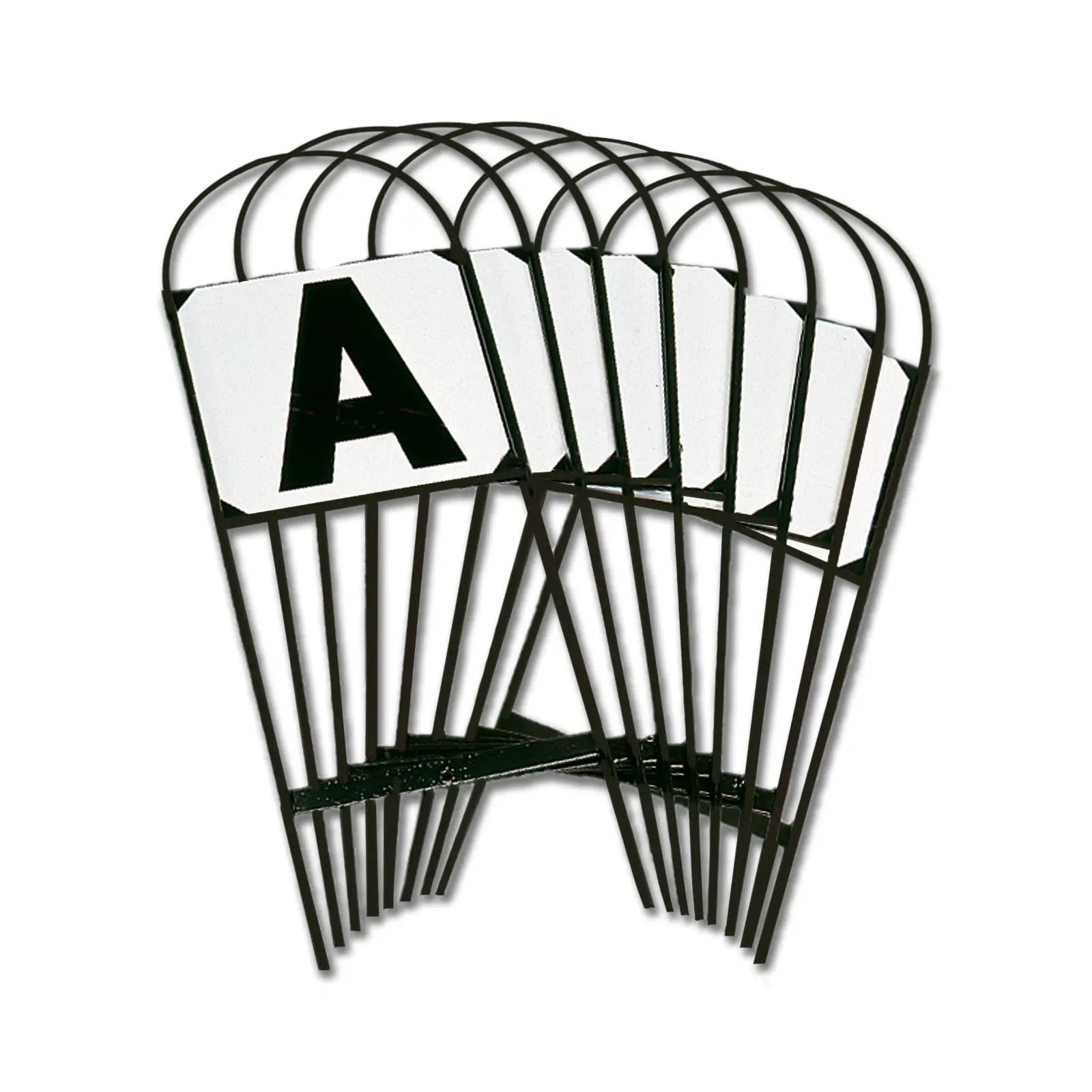 Comparer les prix de Lettres de piste sur support métallique à planter Waldhausen (x12)