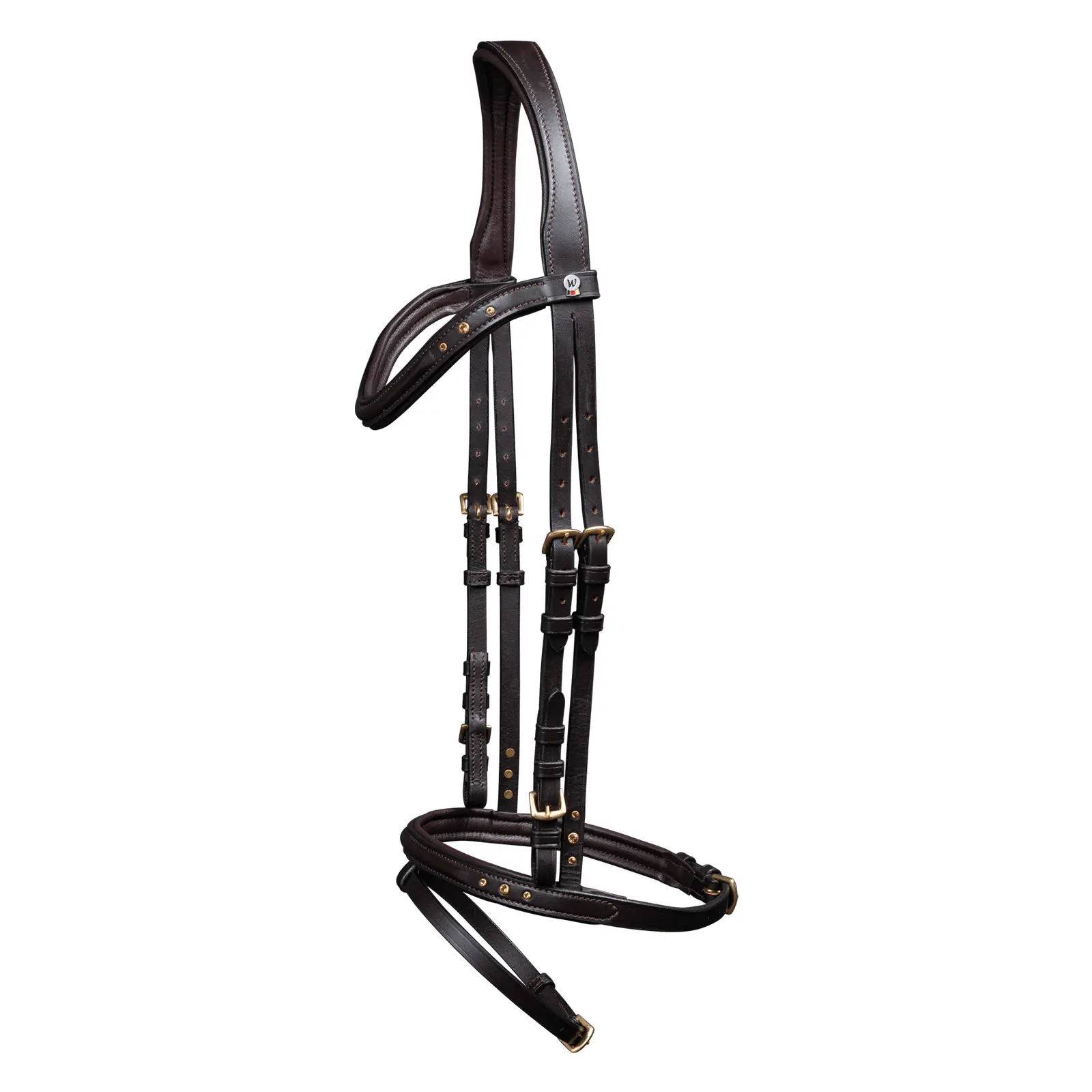 Waldhausen Marron Riding Bridle Island Stone