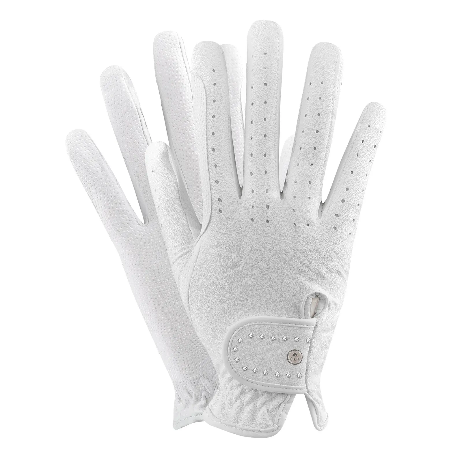 Comparer les prix de Gants d'équitation en cuir universels enfant ELT Der Allrounder