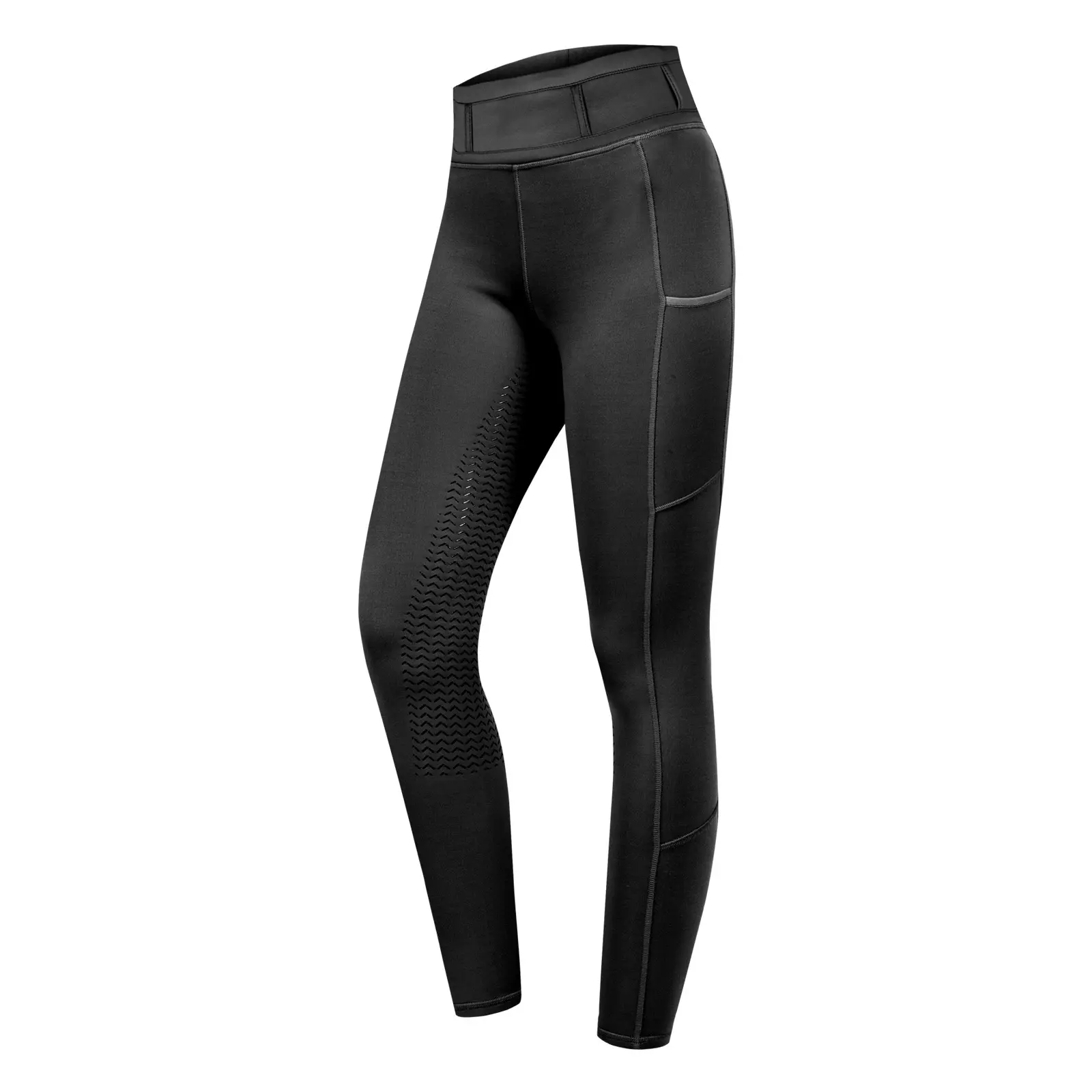 Meilleurs prix pour Legging équitation full grip fille ELT Ella Glam