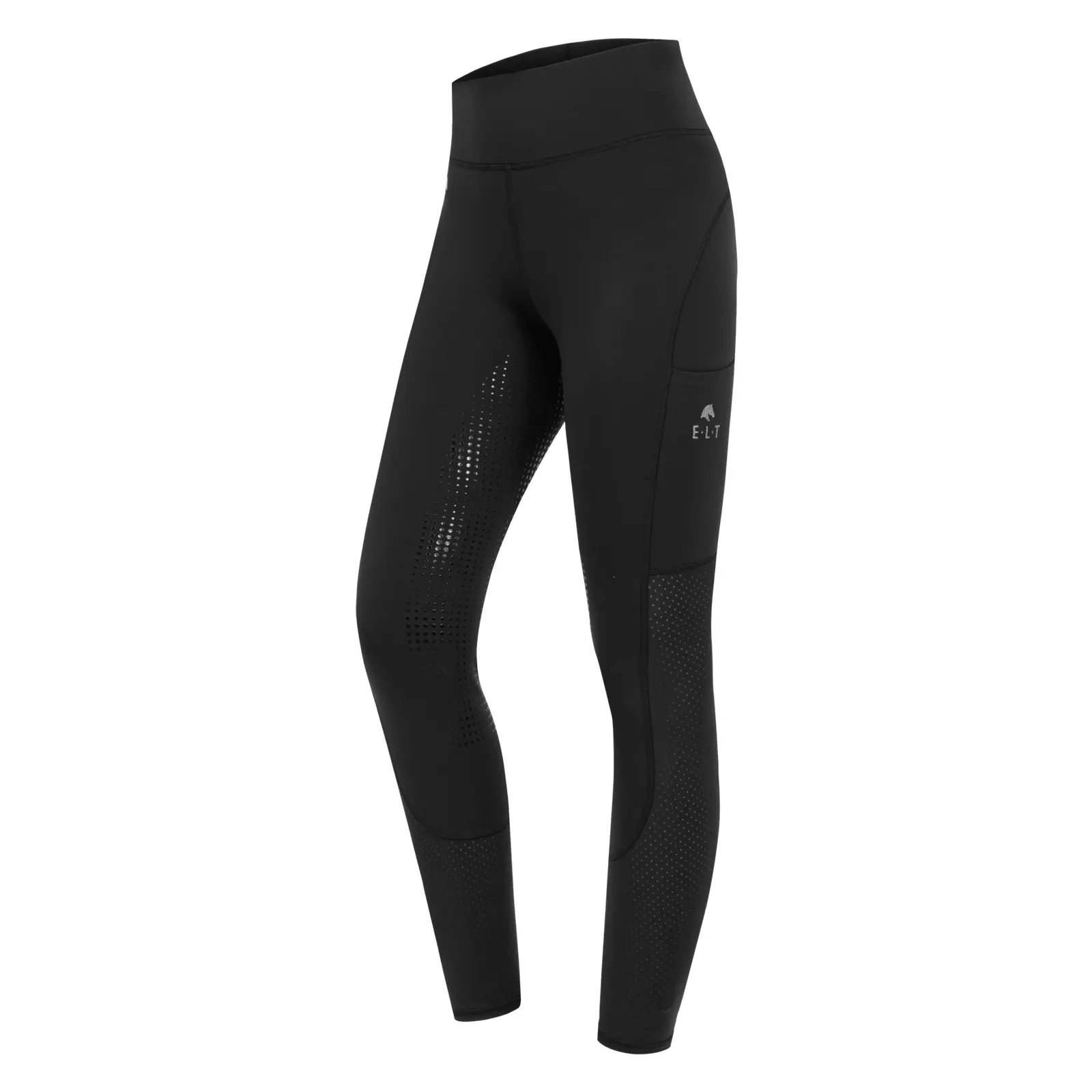 Reitleggings full grip hohe Taille Damen ELT Hanna